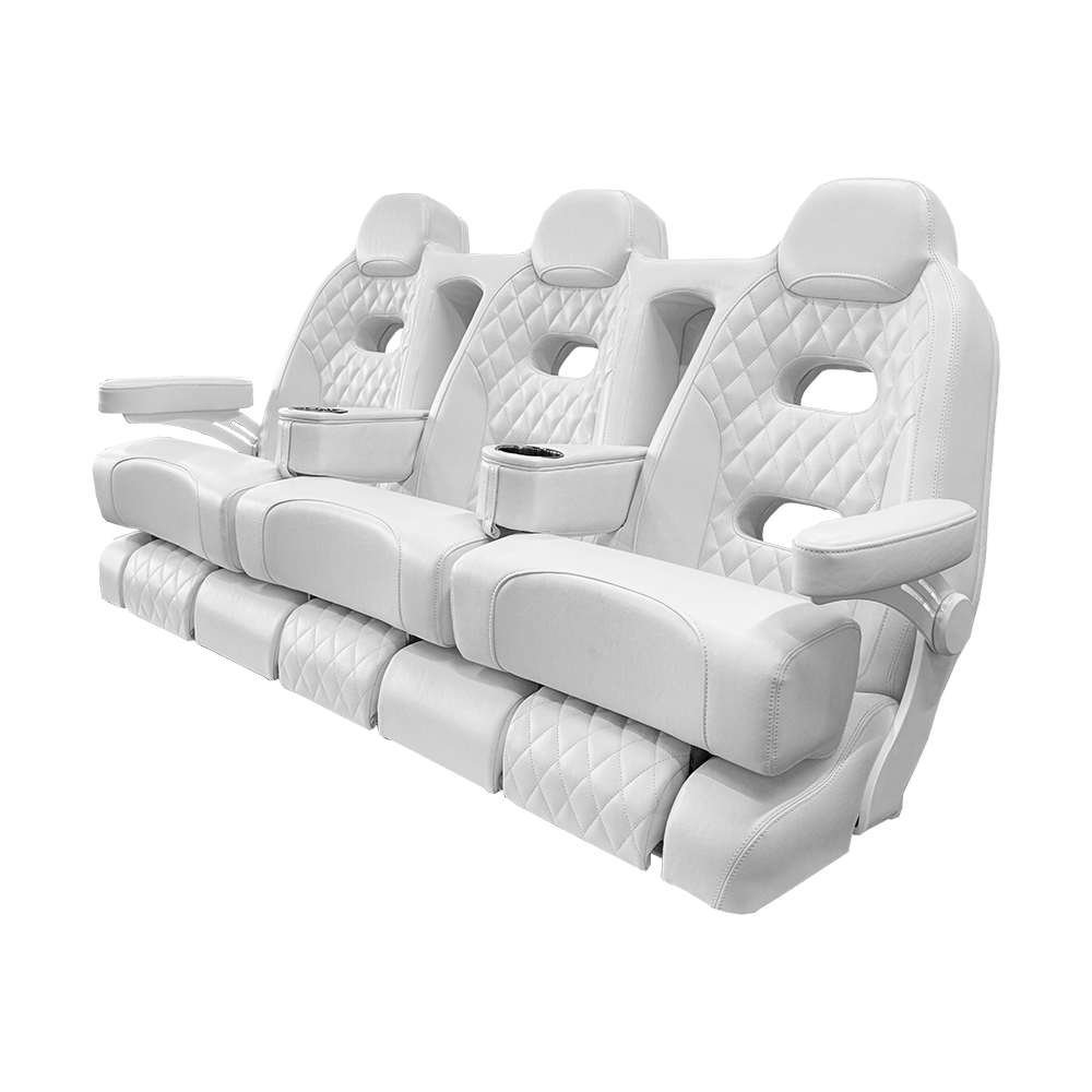 Taco Marine Open Water Sport Bench, 63" - Triple HA12-63-0-WHA