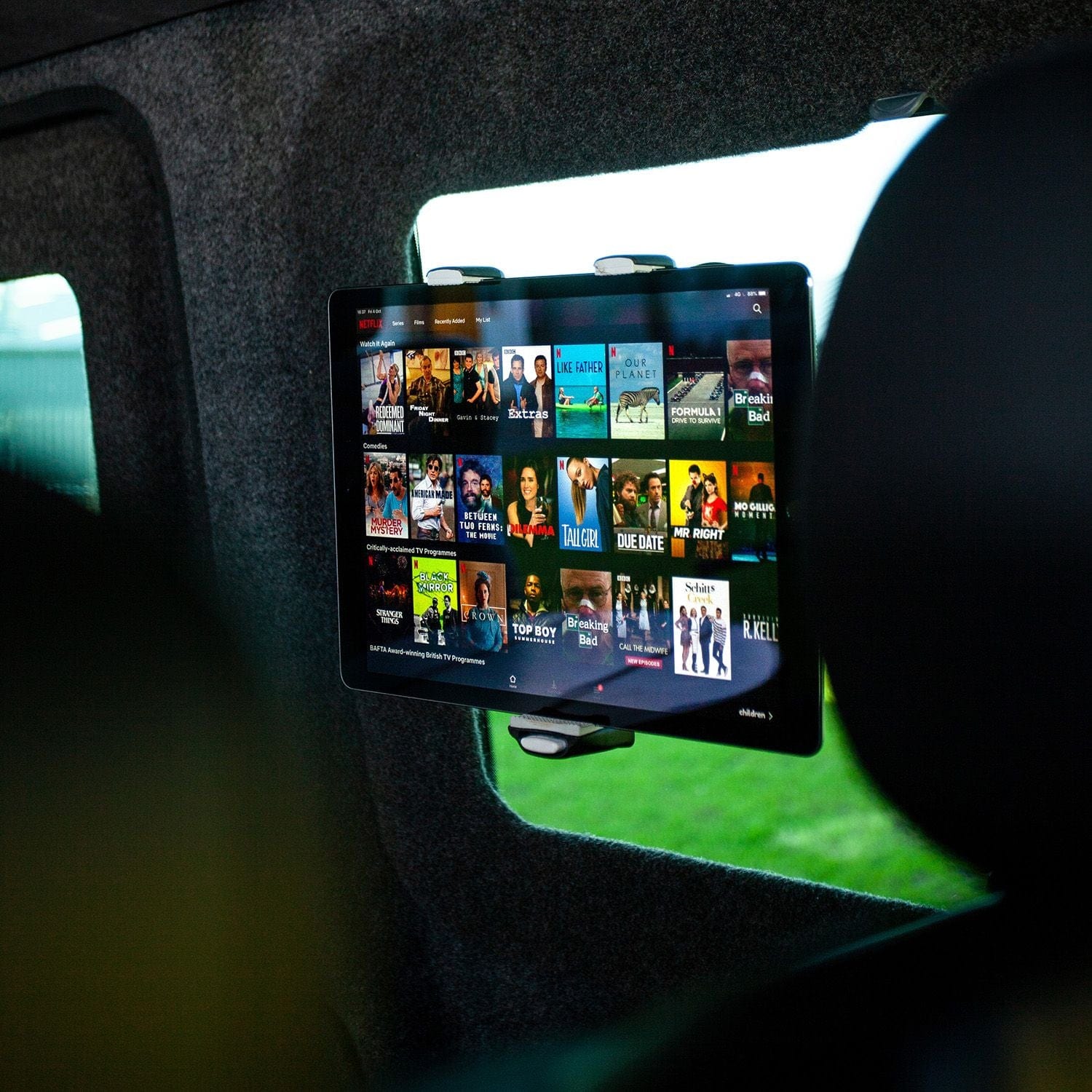 Scanstrut RLS-508-405 Rokk Tablet Mount Kit W/ Suction Cup Base - 125mm-220mm (5-8¼”)