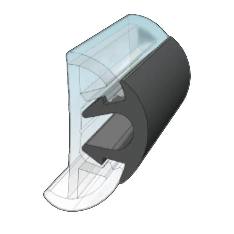 Taco Flex-chrome Overlay Insert 60' - White V12-9975WHA60