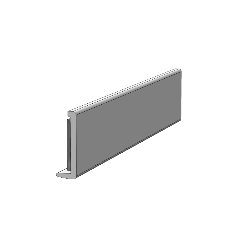 Taco Edge Molding, Strip W/ Tape White 50’ V15-9779WHC50