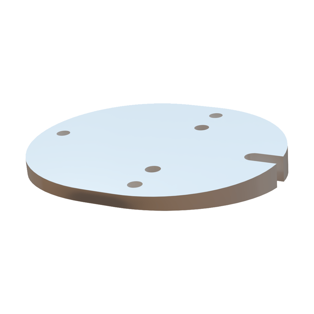 Wedge Plate For 6 Deg Electric Mounts Taco Marine WP-860-960WHA