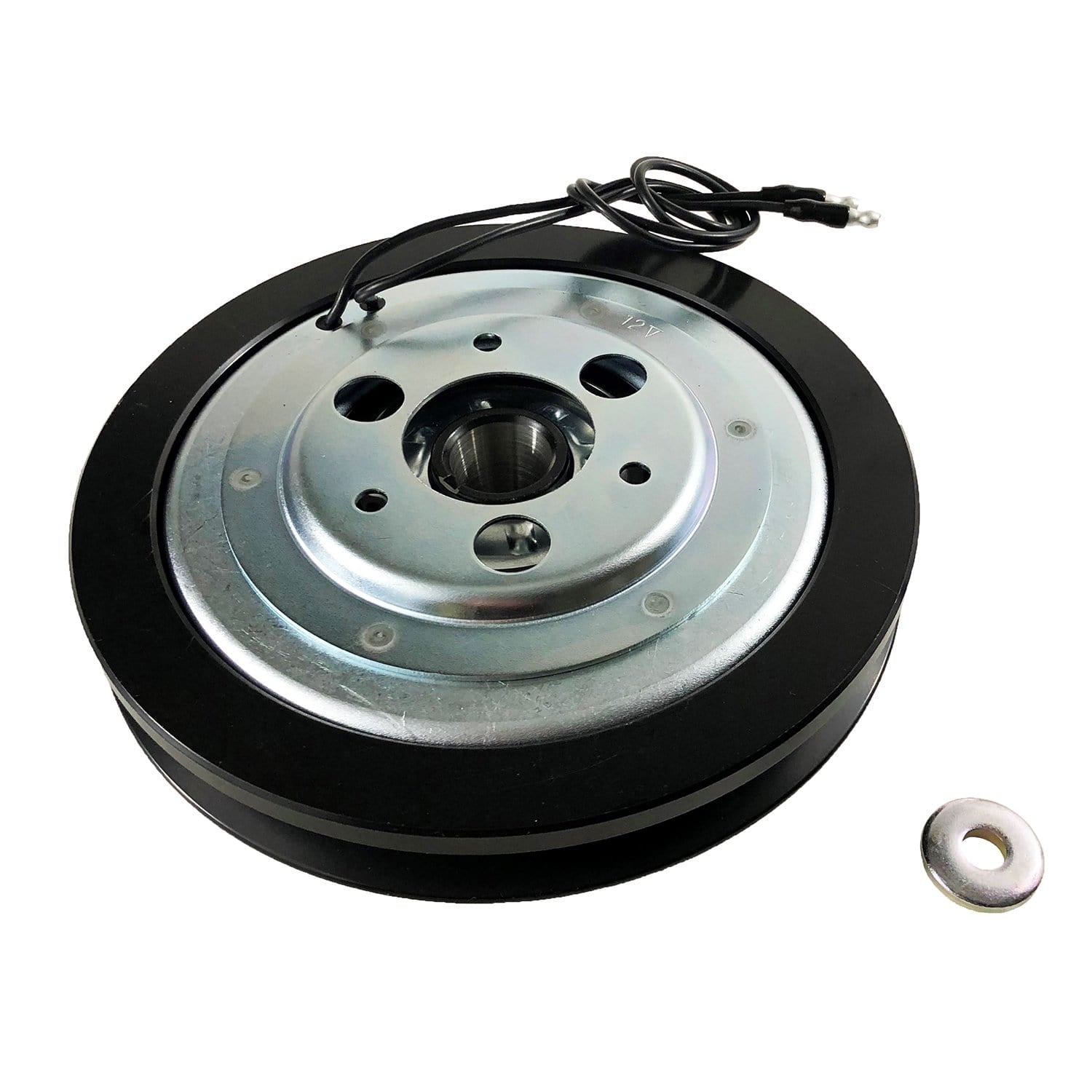 Johnson Pump 0.3454.003 Electro-Magnetic Clutch, 12V, 1x B Pulley 7"