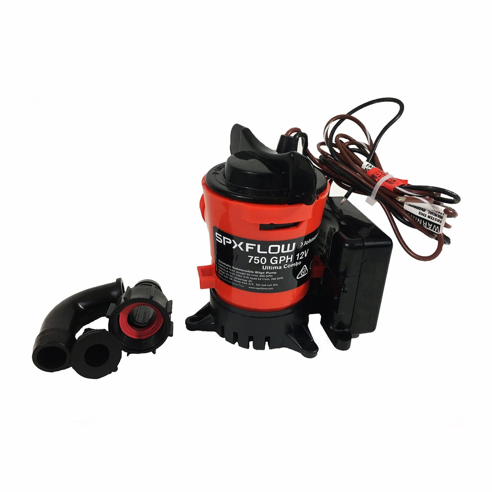 Johnson Pump 07703-00 750 GPH Ultima Combo "Cartridge" Bilge Pump