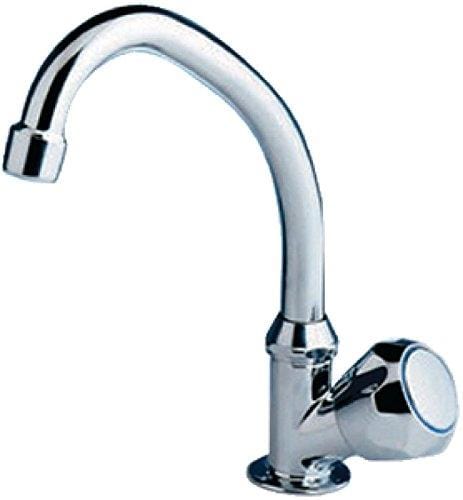 Scandvik 10172P Standard Family Cold Water Tap with Swivel Spout