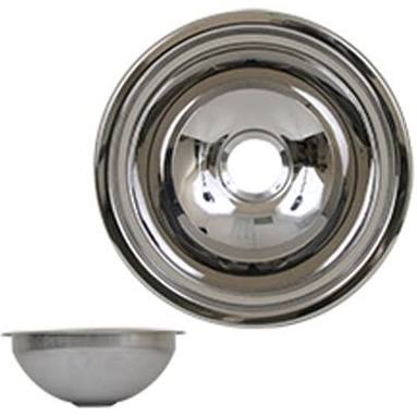 Scandvik 10923 Basin Mirror Finish 4" Depth 9" Diameter