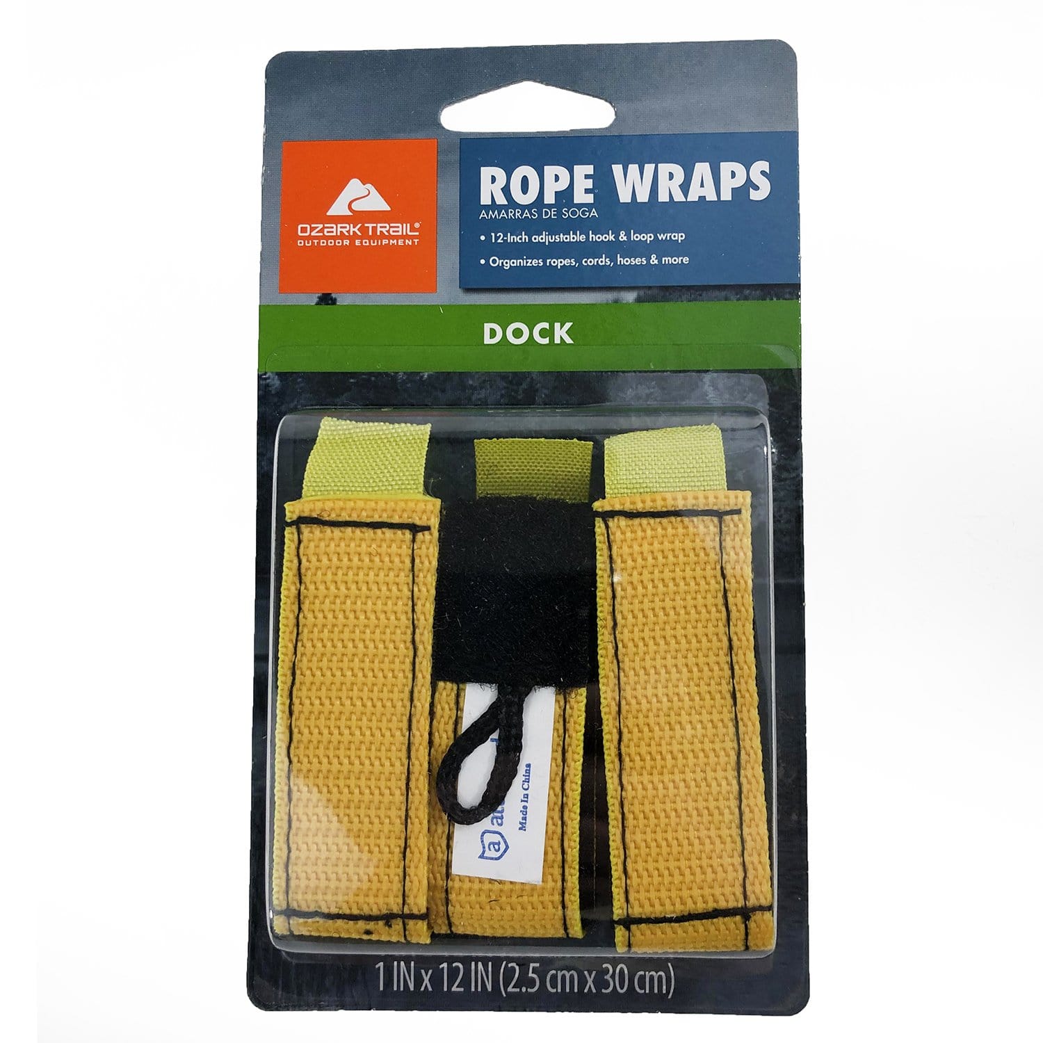 Attwood 11792-6 Rope Wraps, Secure Ropes