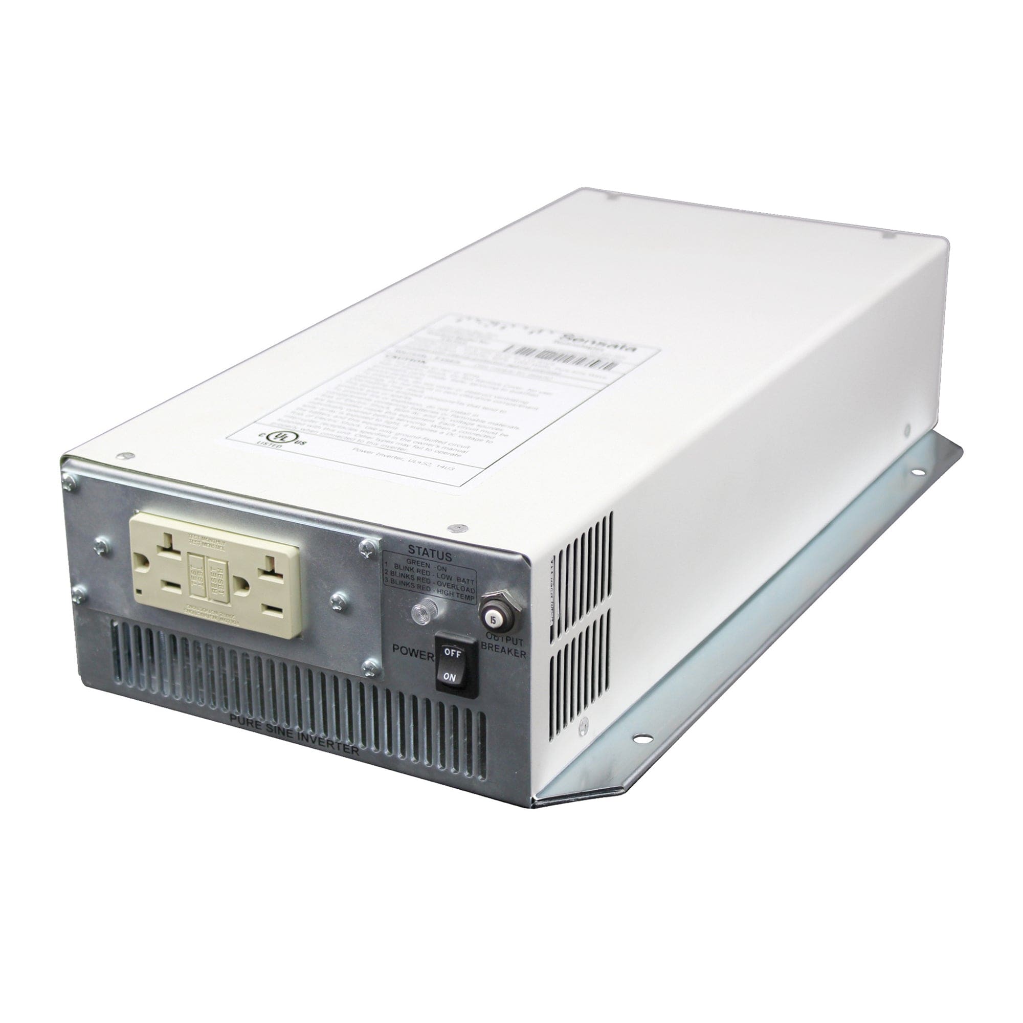 Sensata Technologies 12LP10HR 1000 Watt, 12VDC, GFCI Pure Sine Inverter LP Series