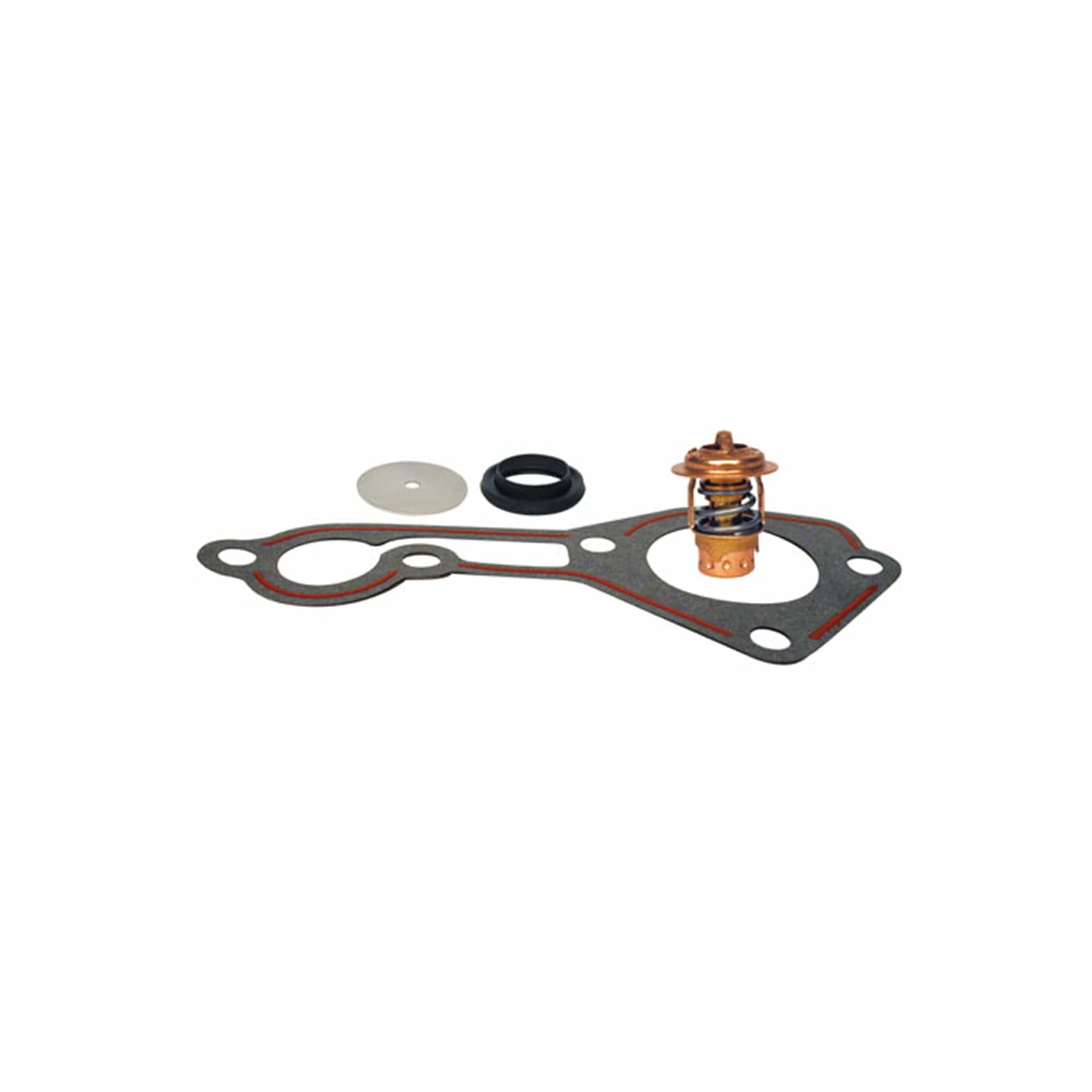GLM Marine 13124 Thermostat Kit 120° Mercury/Mariner/Force 3-Cyl. / 4-Cyl. 1987-1998