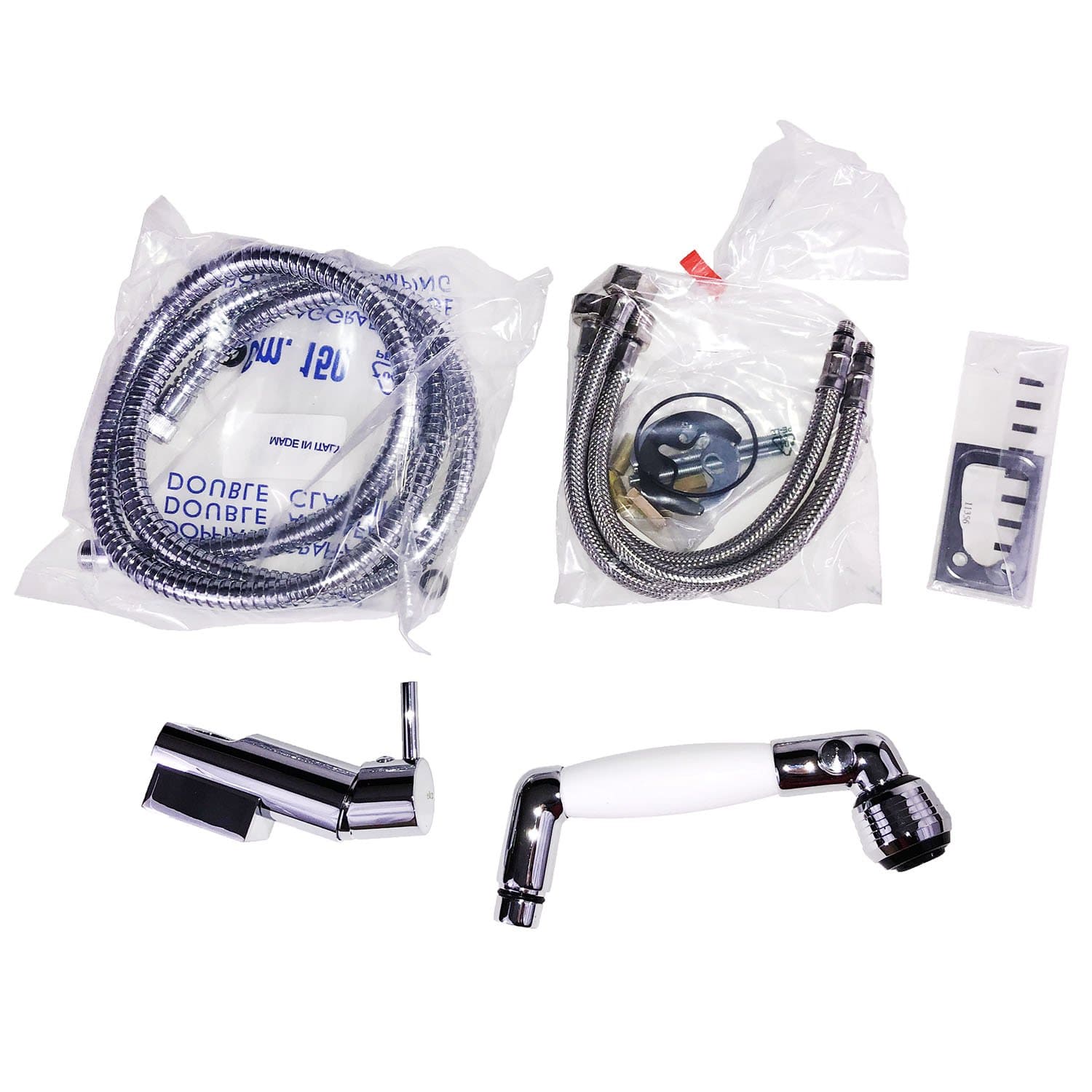 Scandvik 14417P Minimalistic Combination Fixture White handle, On/Off Valve