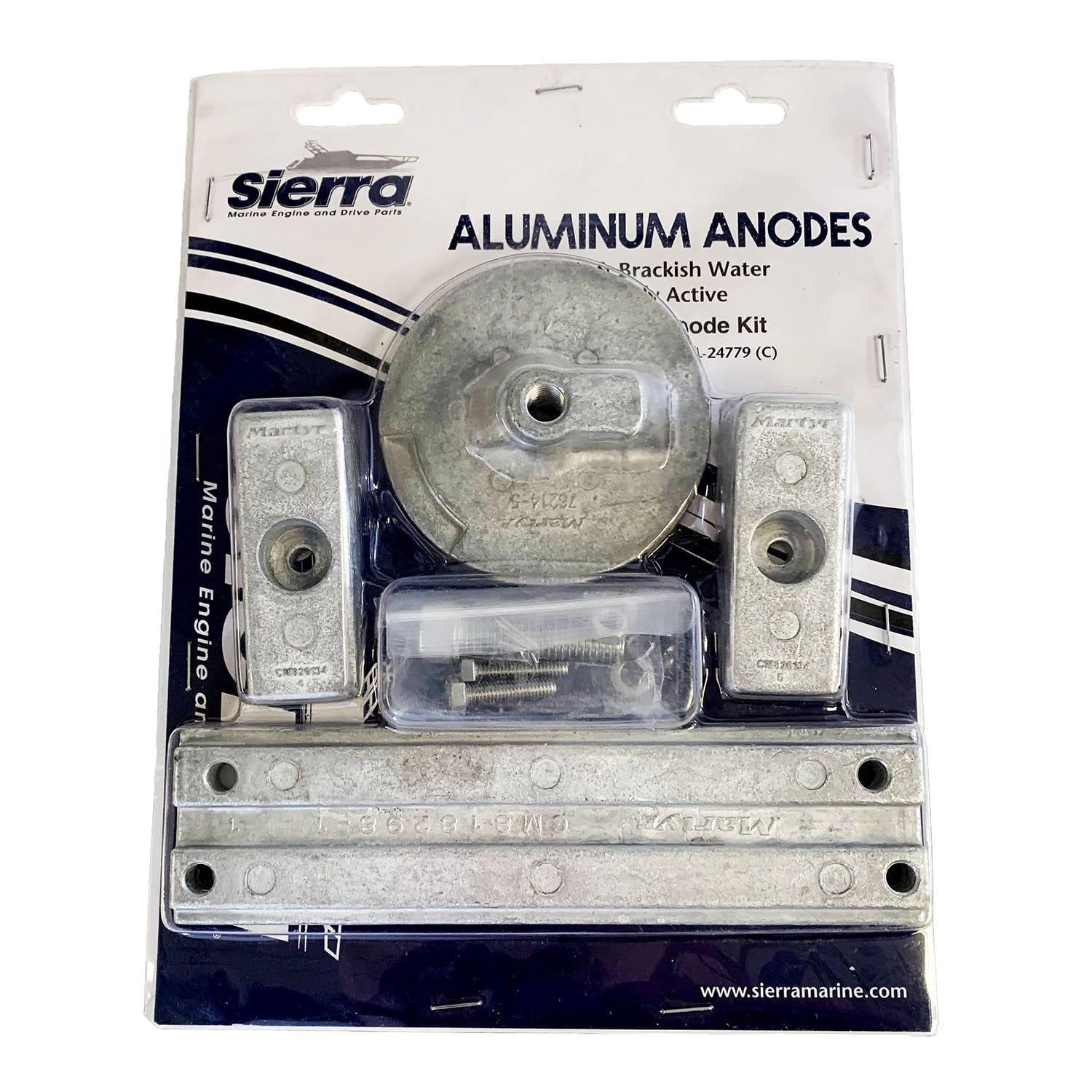 Sierra 18-6156A Aluminum Anode Kit