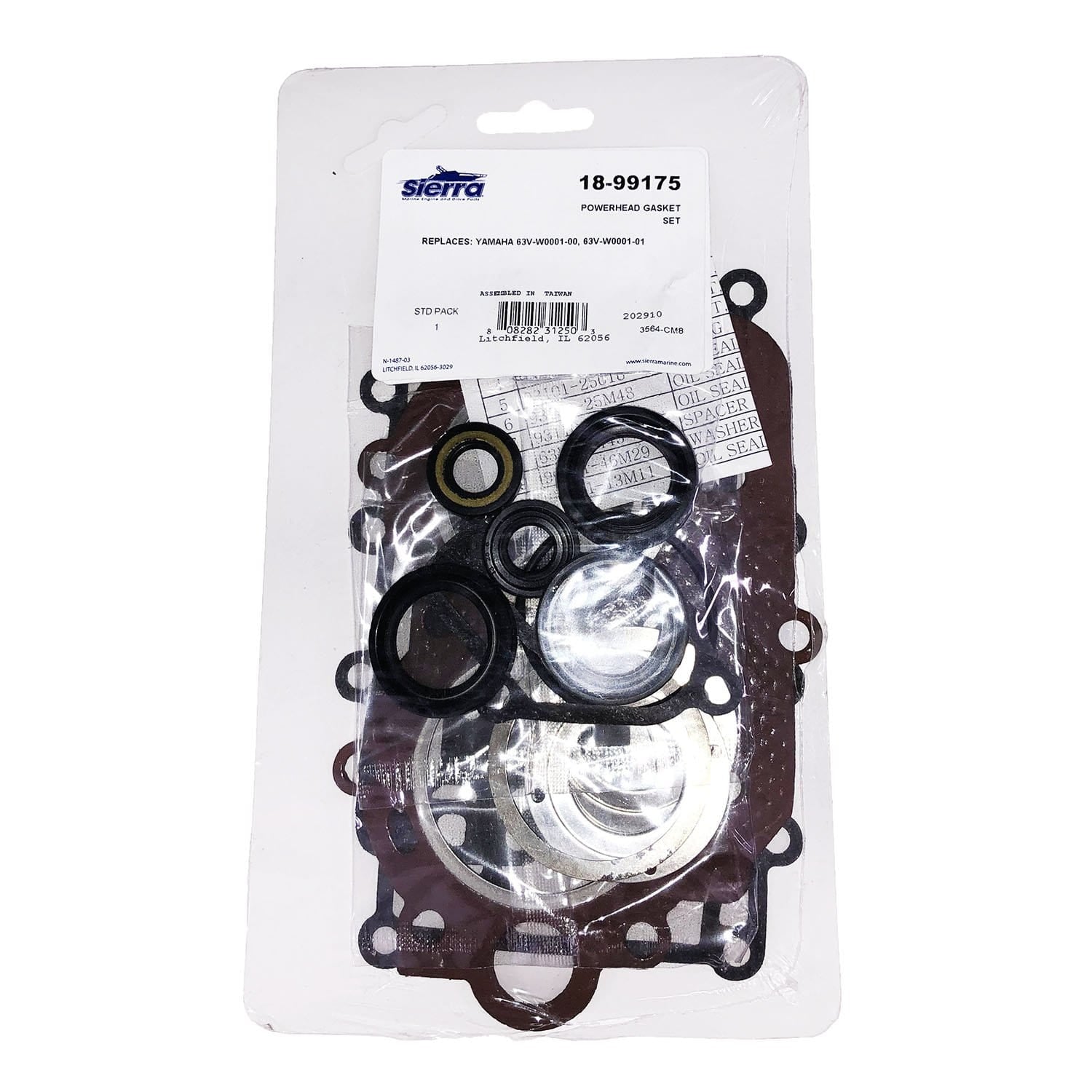 Sierra 18-99175 Powerhead Gasket Set