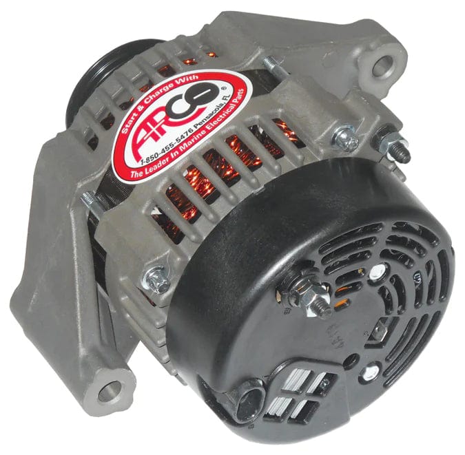 Arco Marine 20860 Replacement Alternator, 12V, 70A, Internal Fan, Multi-Groove Pulley, Mercury Verado