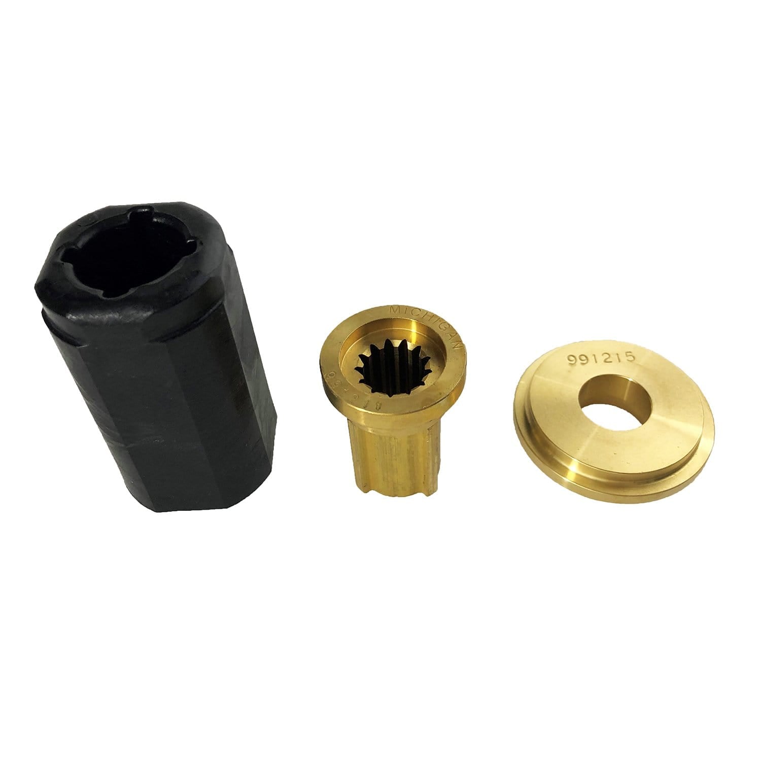 Michigan Wheel 210SH Rubber Hub Kit W/ 13 Tooth Spline Hub