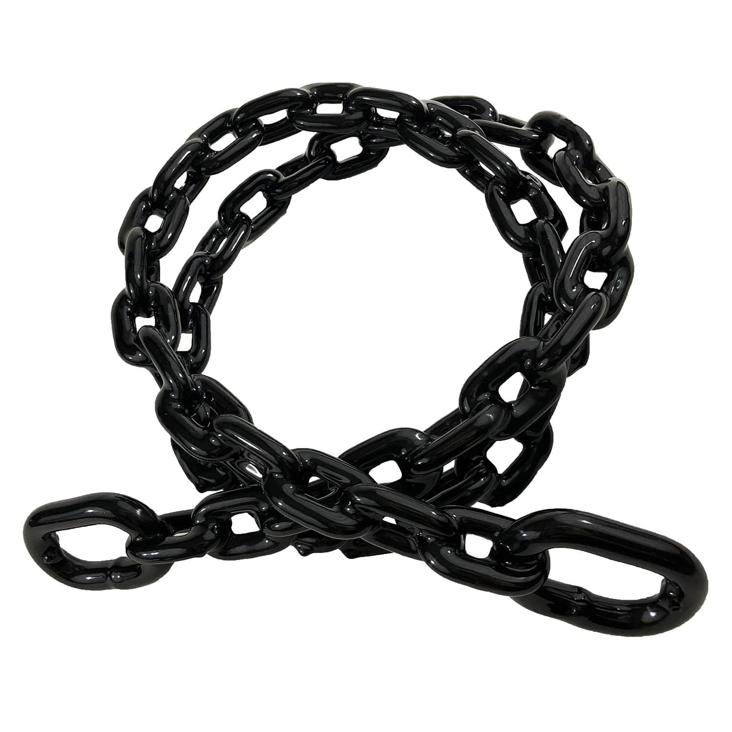 Greenfield 2114-B - 3/16" X 4' PVC Coated Black Anchor Chain