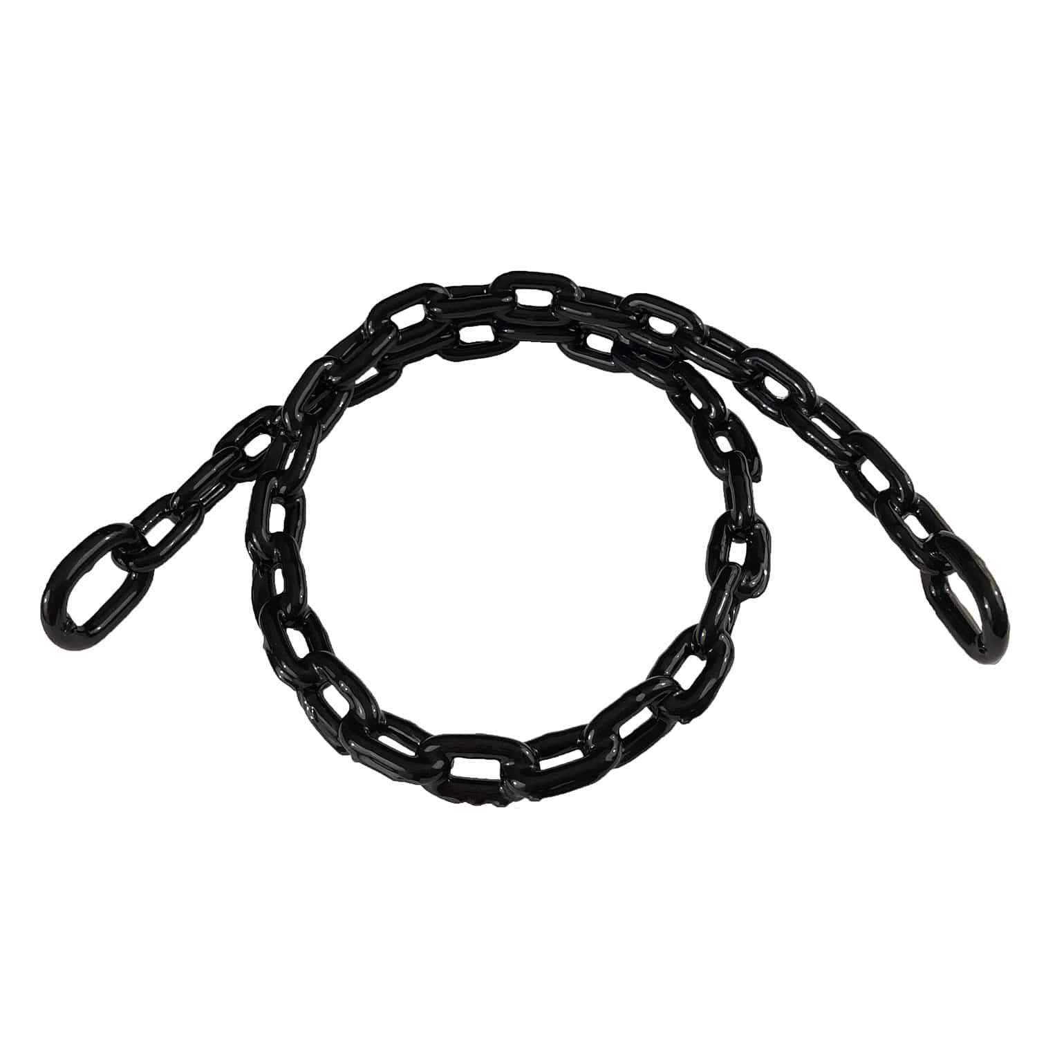 Greenfield 2115-B 1/4" X 4' Anchor Lead Chain, Black