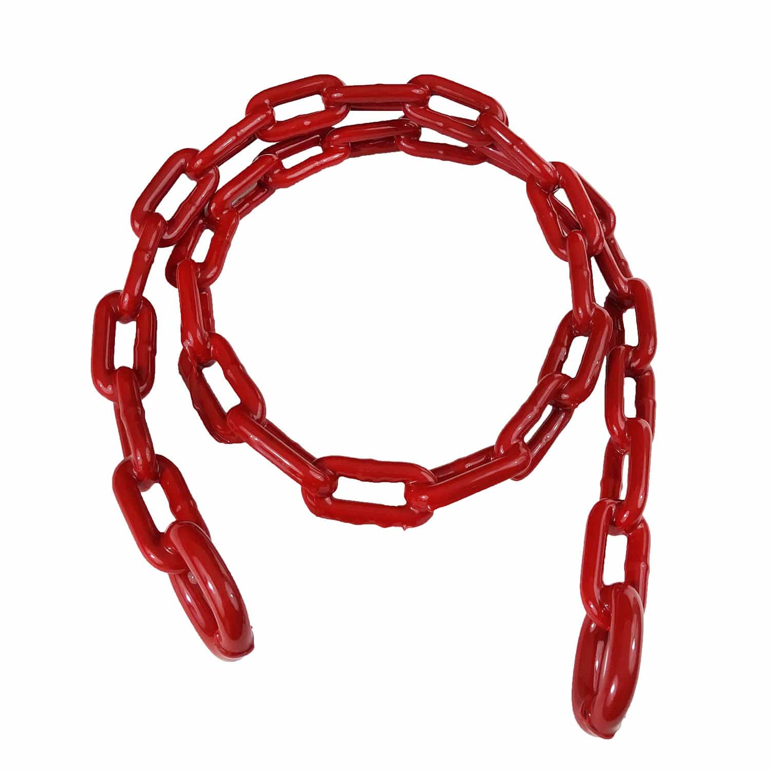Greenfield 2116-RD PVC Coated Anchor Chain, Red, 5/16" x 5'