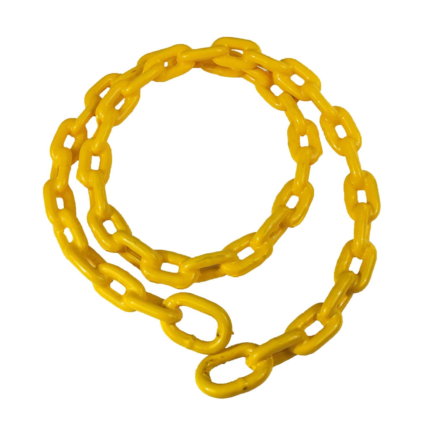 Greenfield 2116-Y 5/16" X 5' Grade 30 Yellow Powder Coated Anchor Chain