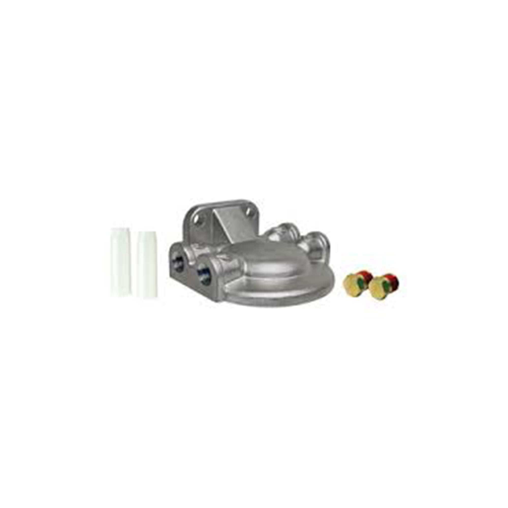 GLM Marine 25030 Water Separating Fuel Filter Bracket, S.S, 3/8" NPTF, 75 GPH, Mercruiser