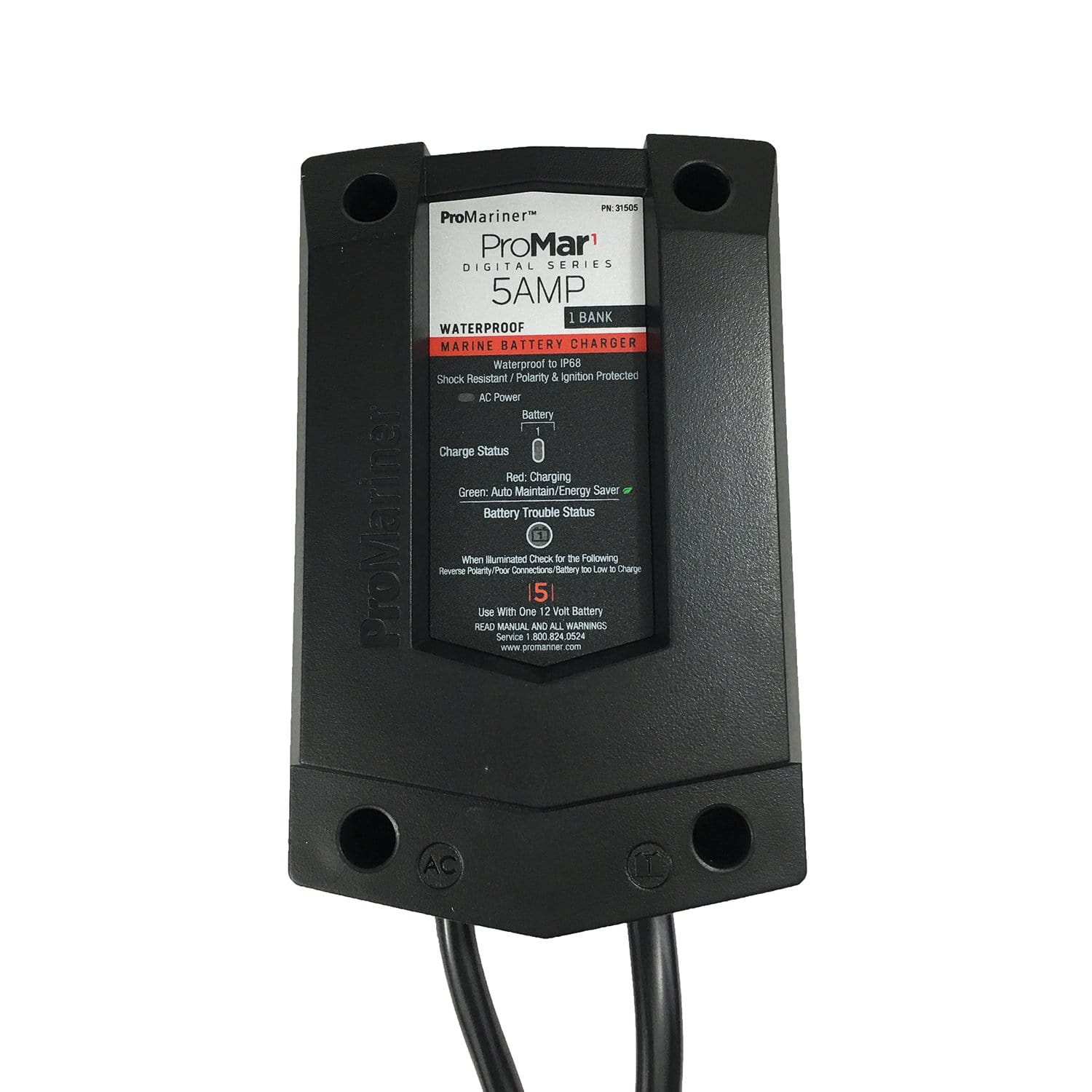Power Products ProMariner 31505 ProMar1DS 5 Waterproof On-Board Charger