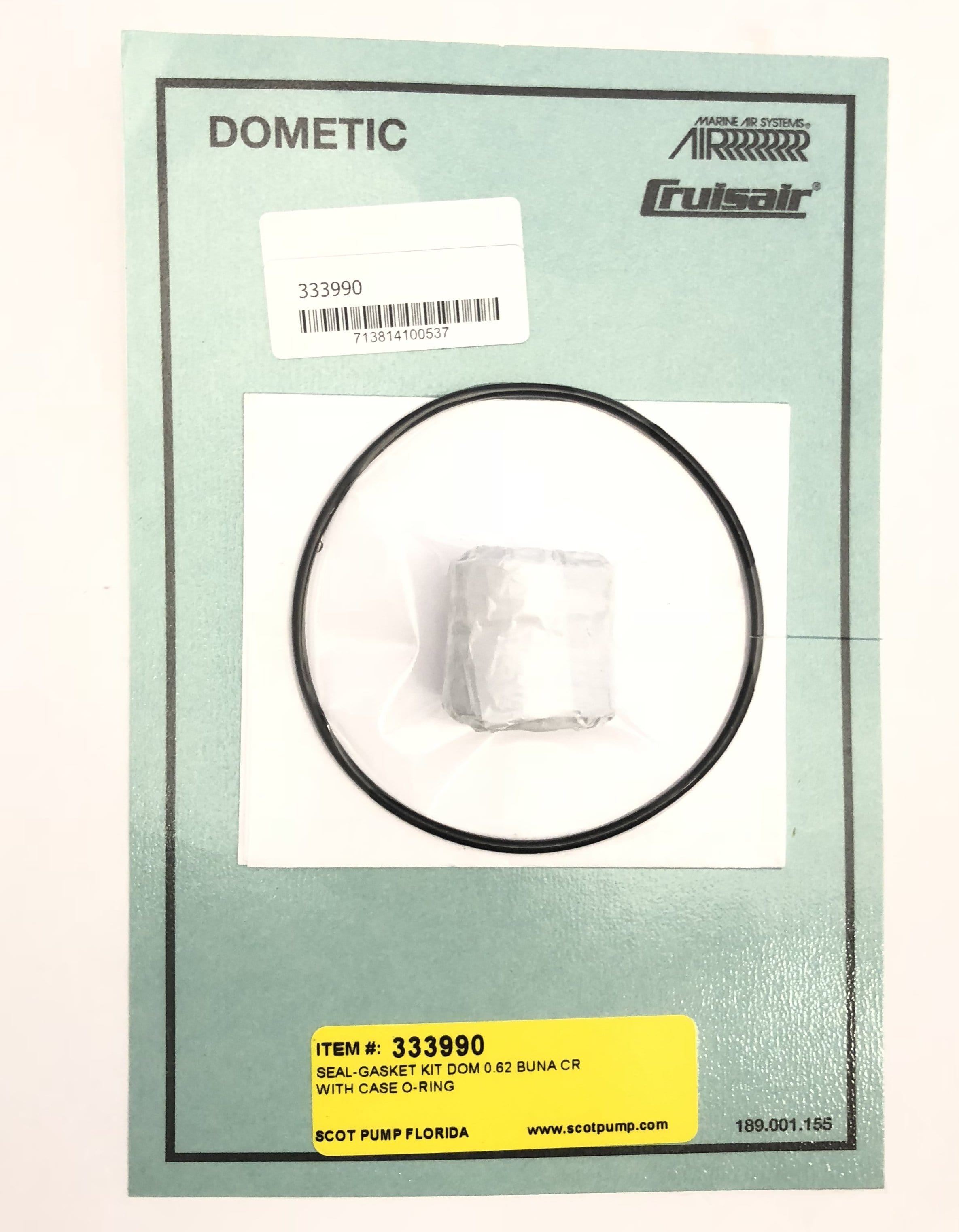 Dometic 333990 Pump Seal Kit #68 (67) (64) 1 PH