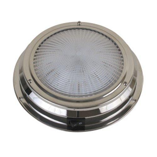 Scandvik 41324P LED Traditional SS Dome Light 5.5 Inch