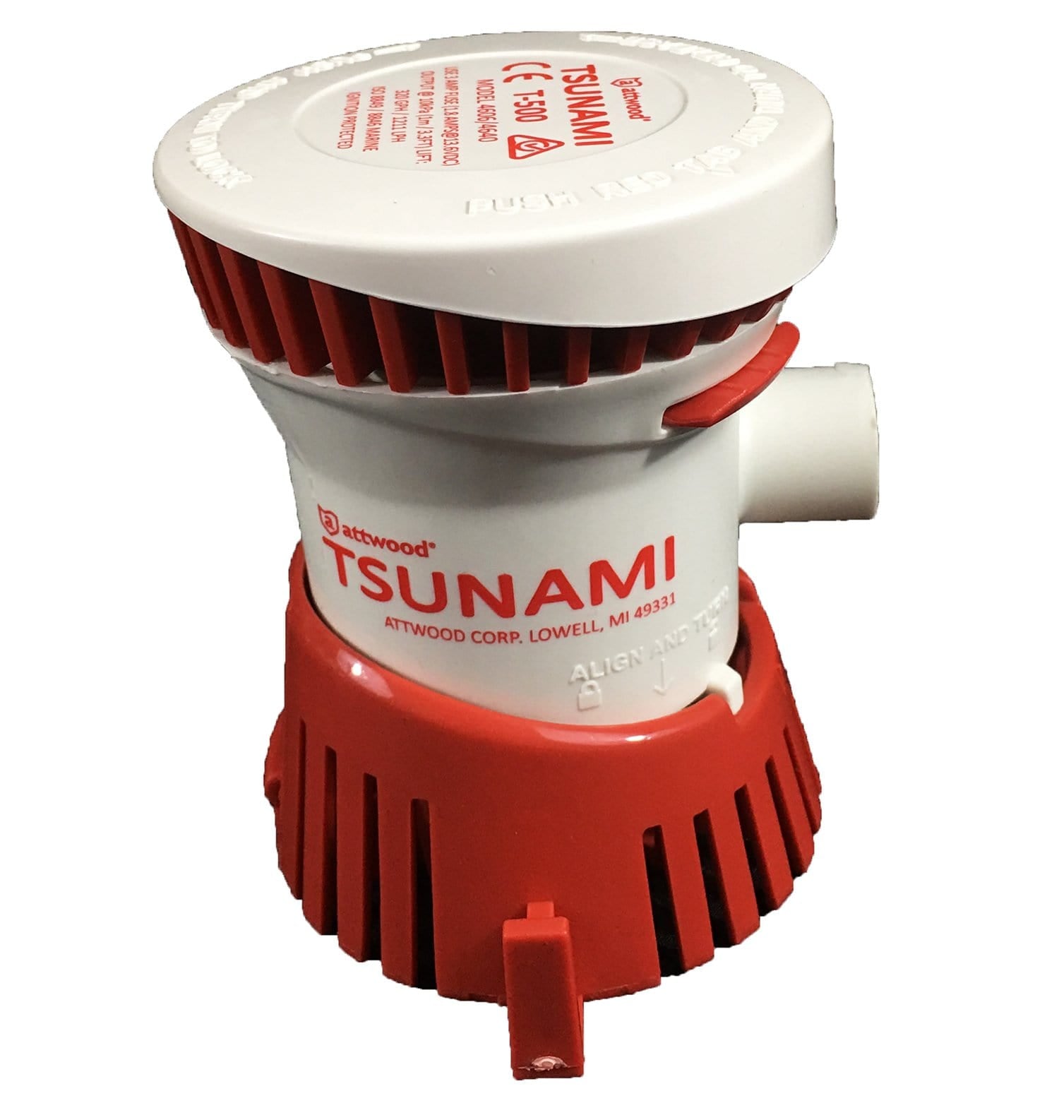 Attwood 4606-1 Tsunami T500 GPH Bilge Pump