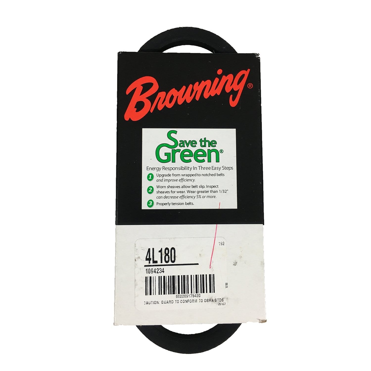 Packard 4L180 Browning Wrapped FHP Belt