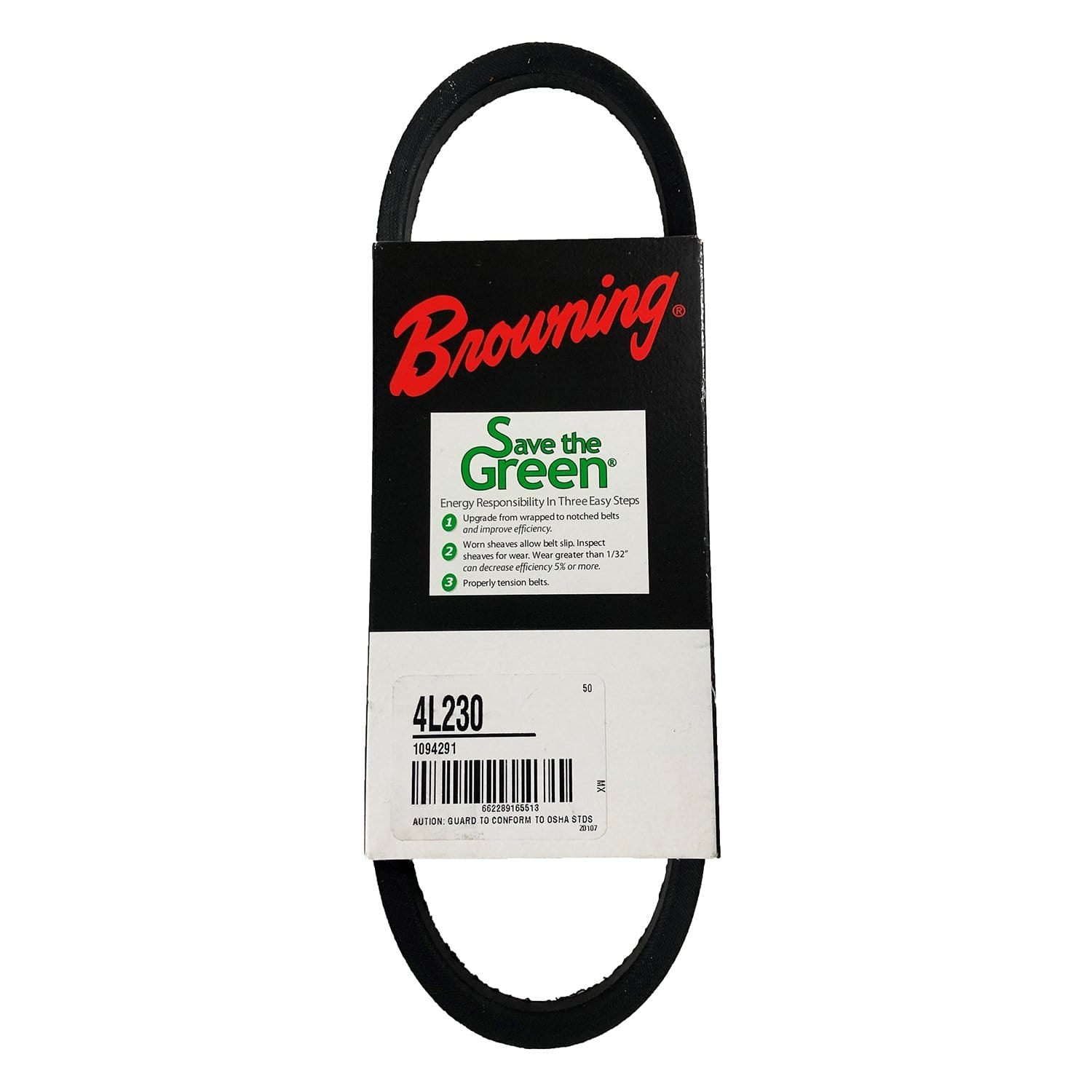 Packard 4L230 Browning Wrapped FHP Belt
