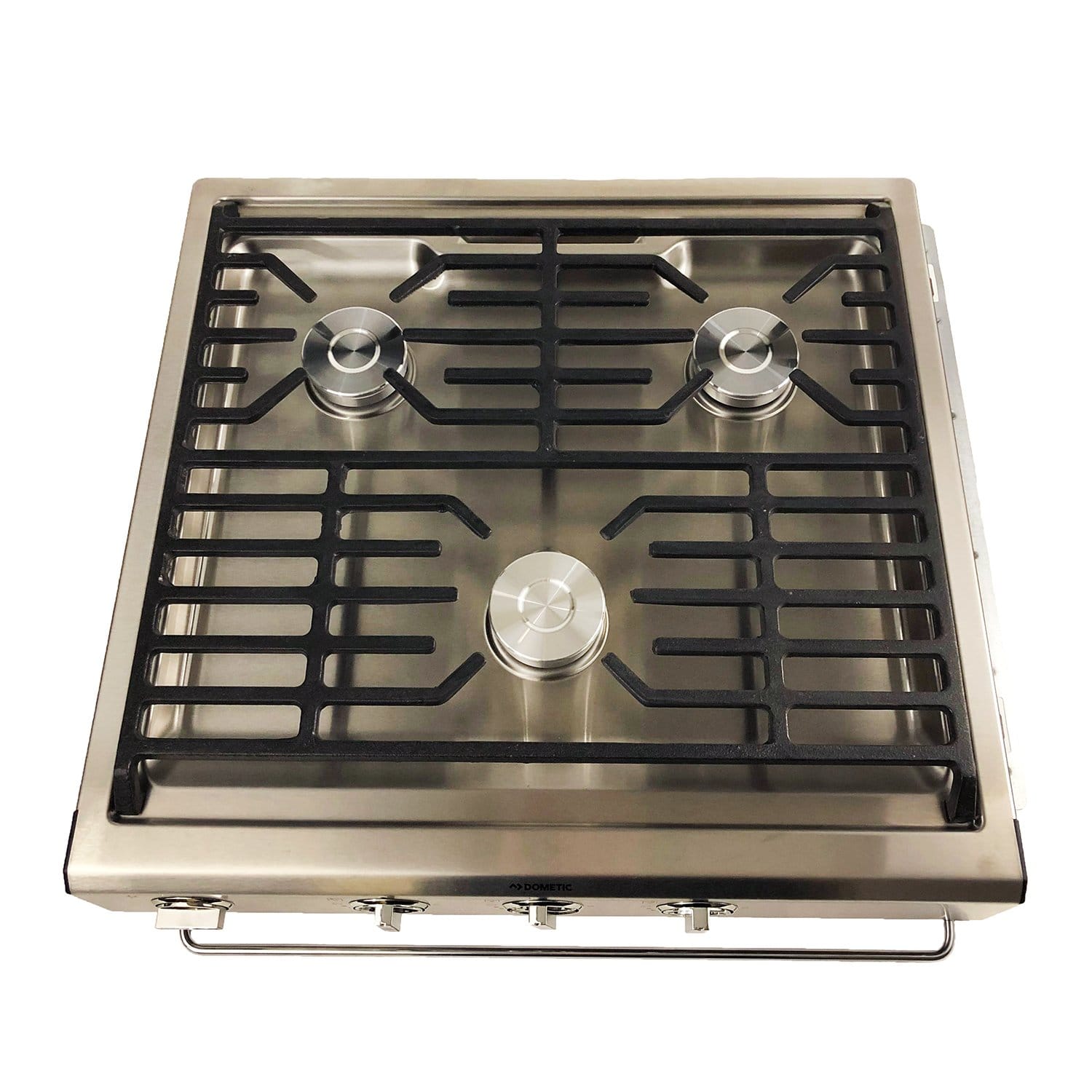 Dometic 50304 Stainless Steel RV Kitchen 3-Burner Cooktop