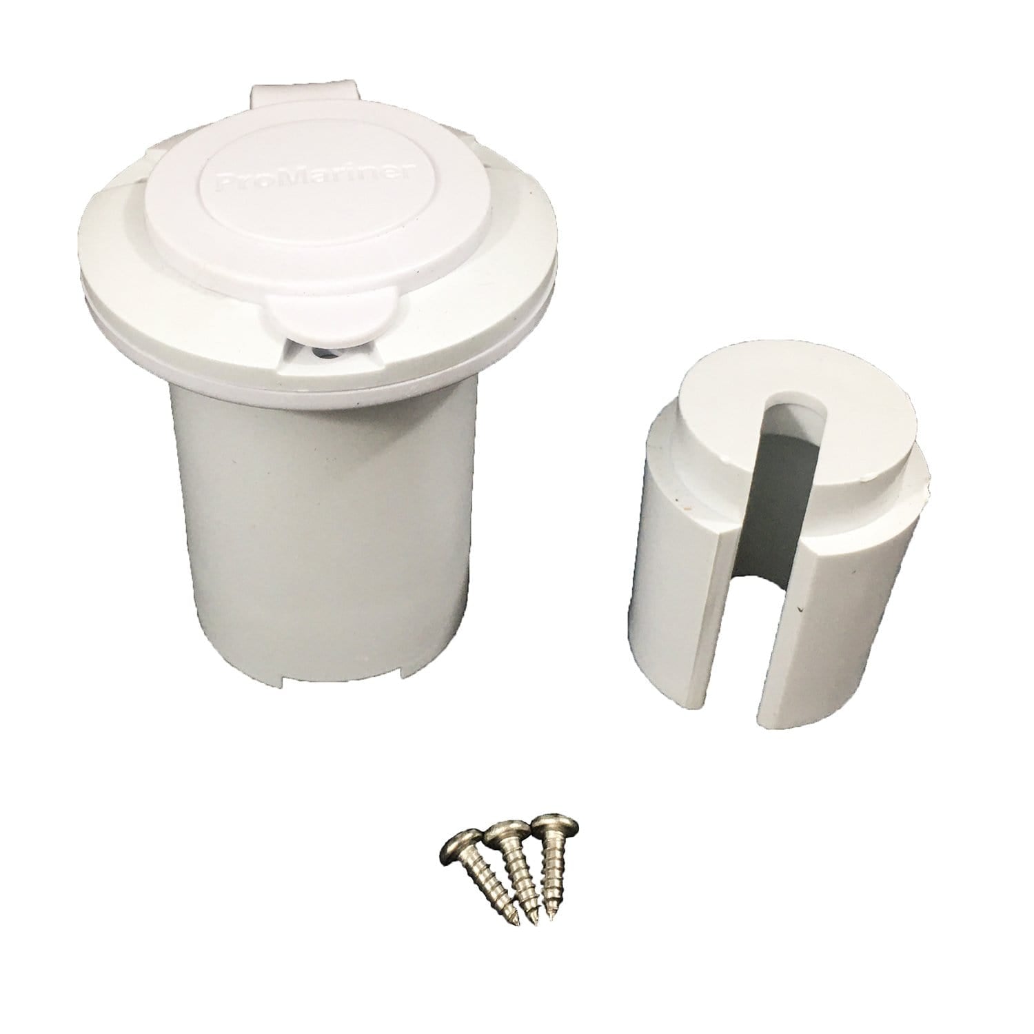 Power Products ProMariner 51310 Universal AC Plug Holder White