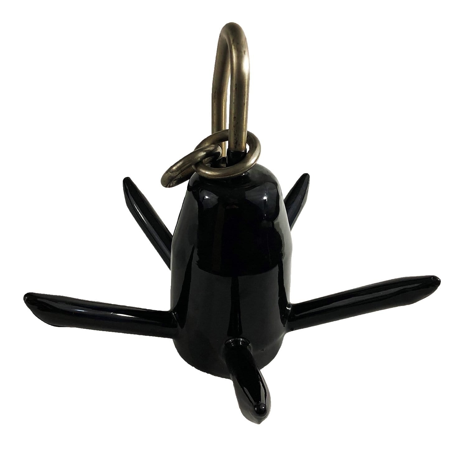 Greenfield 614-B - 14 lb Black Painted Iron Richter Anchor