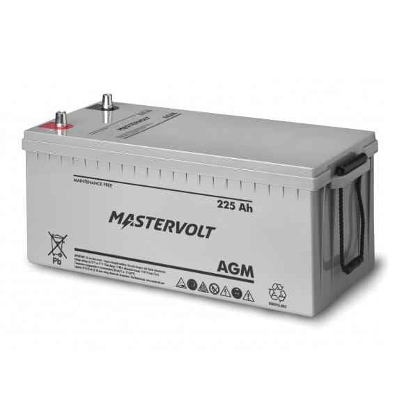 Power Products 62002250 Mastervolt AGM Battery 12/225 Ah