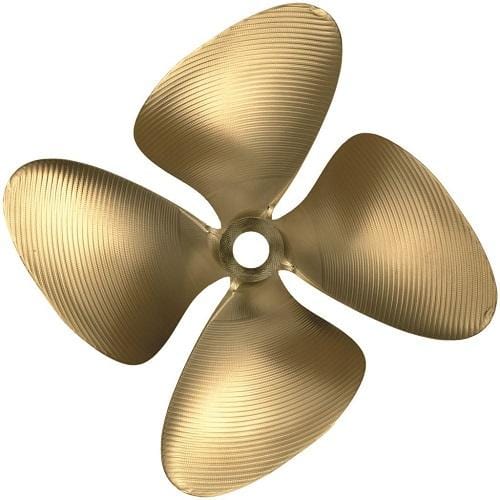 Michigan Wheel 635101 Ambush 13" x 13 LH 4 Blade Ski Propeller 1" SAE