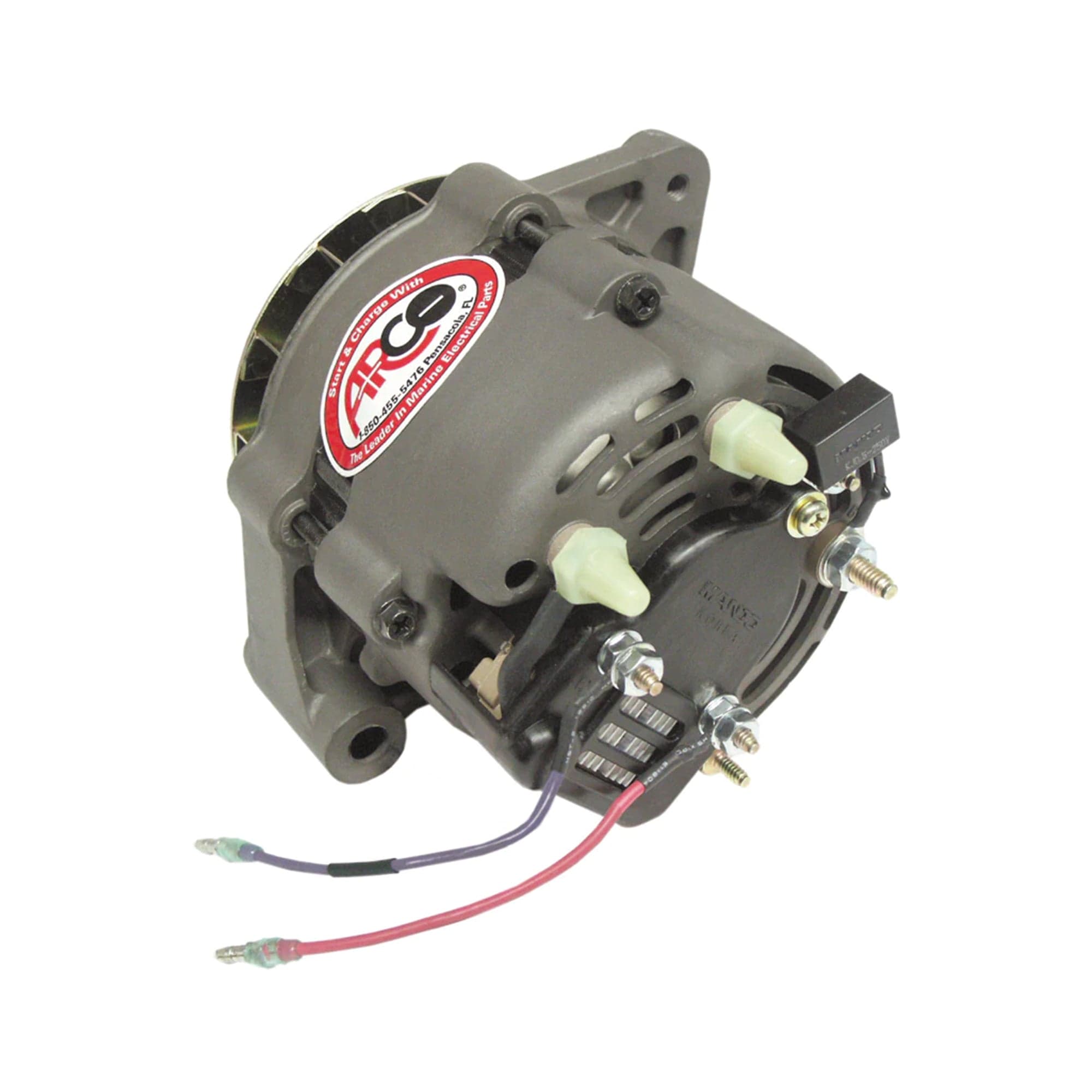 Arco Marine 65055 Replacement Alternator, 12V, 75A Late Model Mercruiser