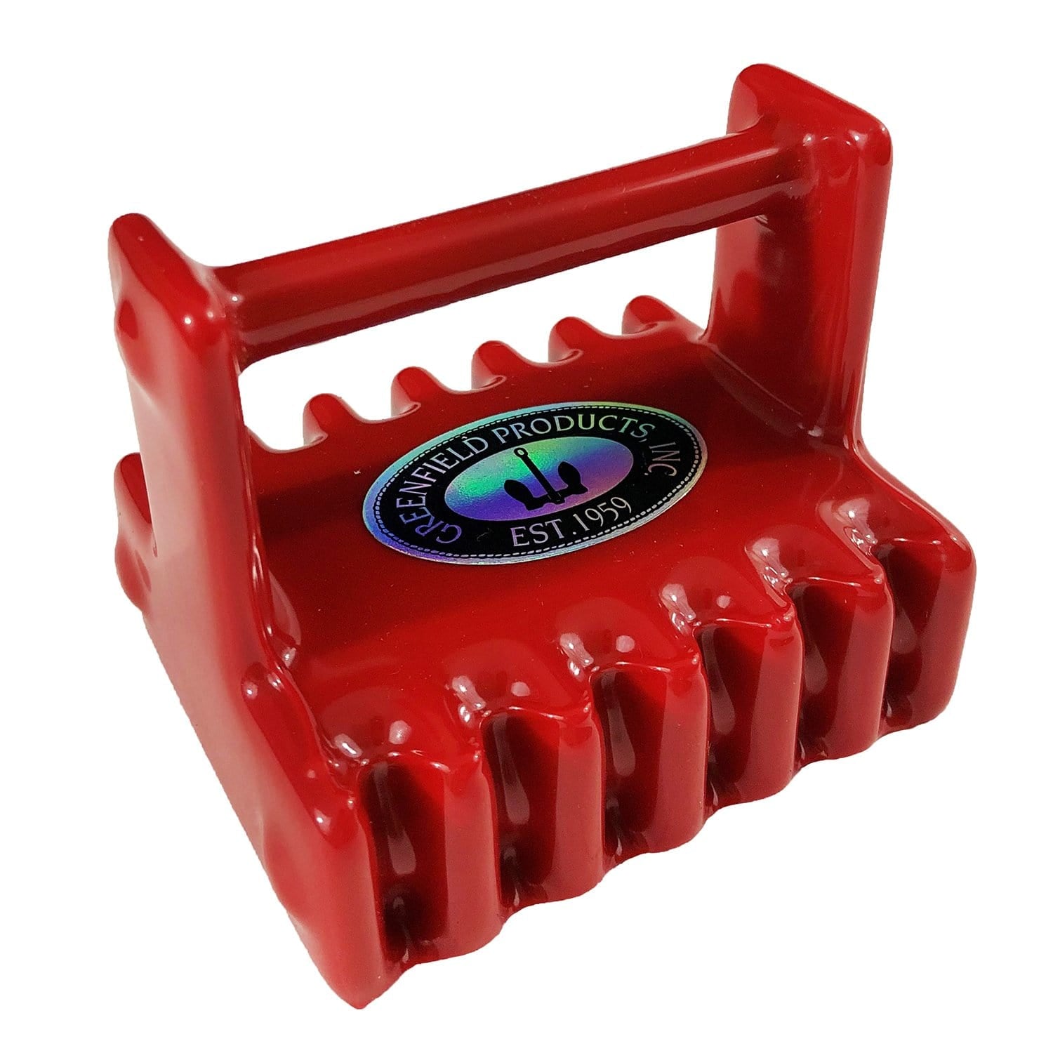 Greenfield 7 RD - 200 lbs Retrieval Magnet - Red