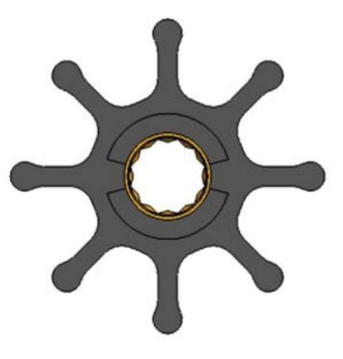 JMP Marine 7200K Rubber Impeller Kit