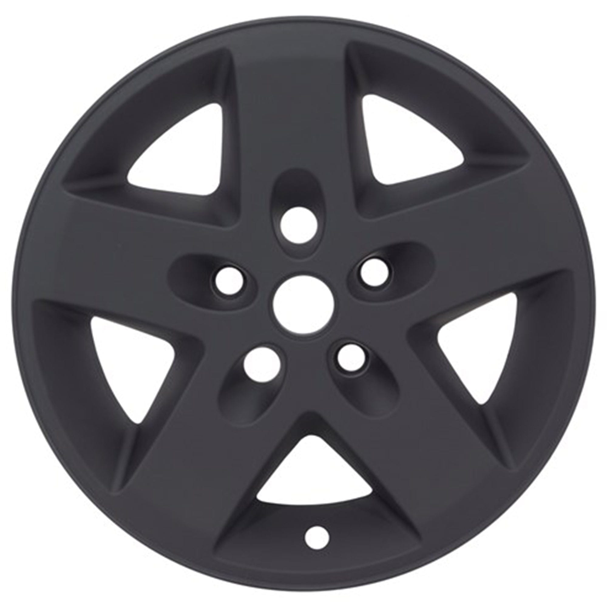 PacRim 7907-MB 17" Jeep Wrangler (2007-2017) Matte Black Wheel Skin Set