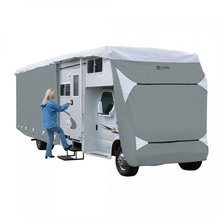 Classic Accessories 79263 Polypro 3 Class C RV Cover Grey 20' - 23', 122" H