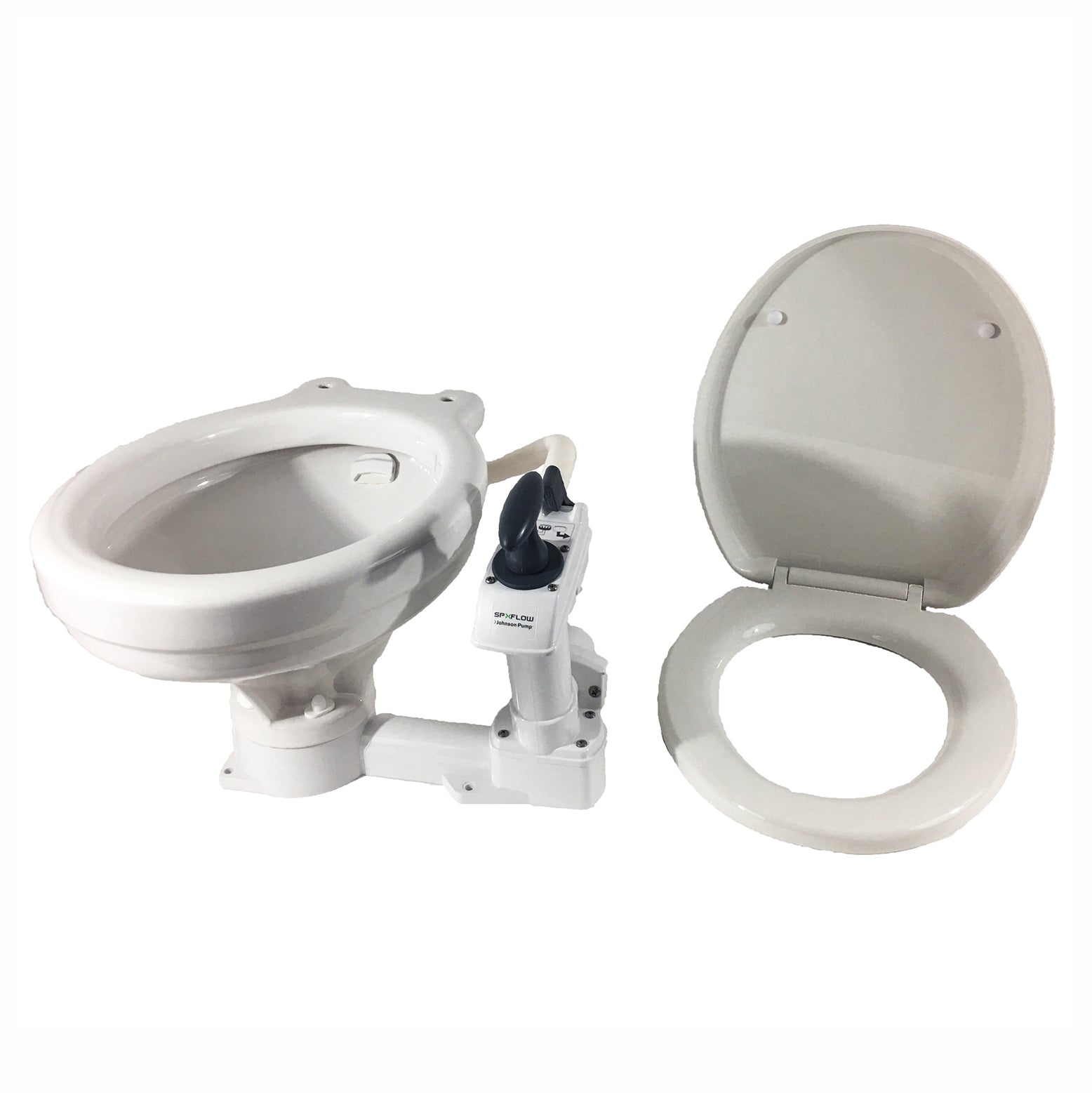 Johnson Pump 80-47230-01 AquaT Manual Comfort Toilet
