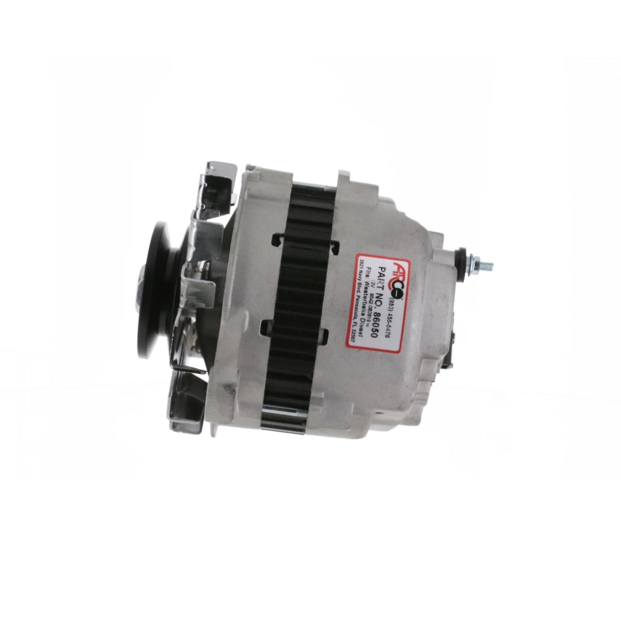 Arco Marine 86050 Replacement Alternator, 12V, 50A Westerbeke Diesel