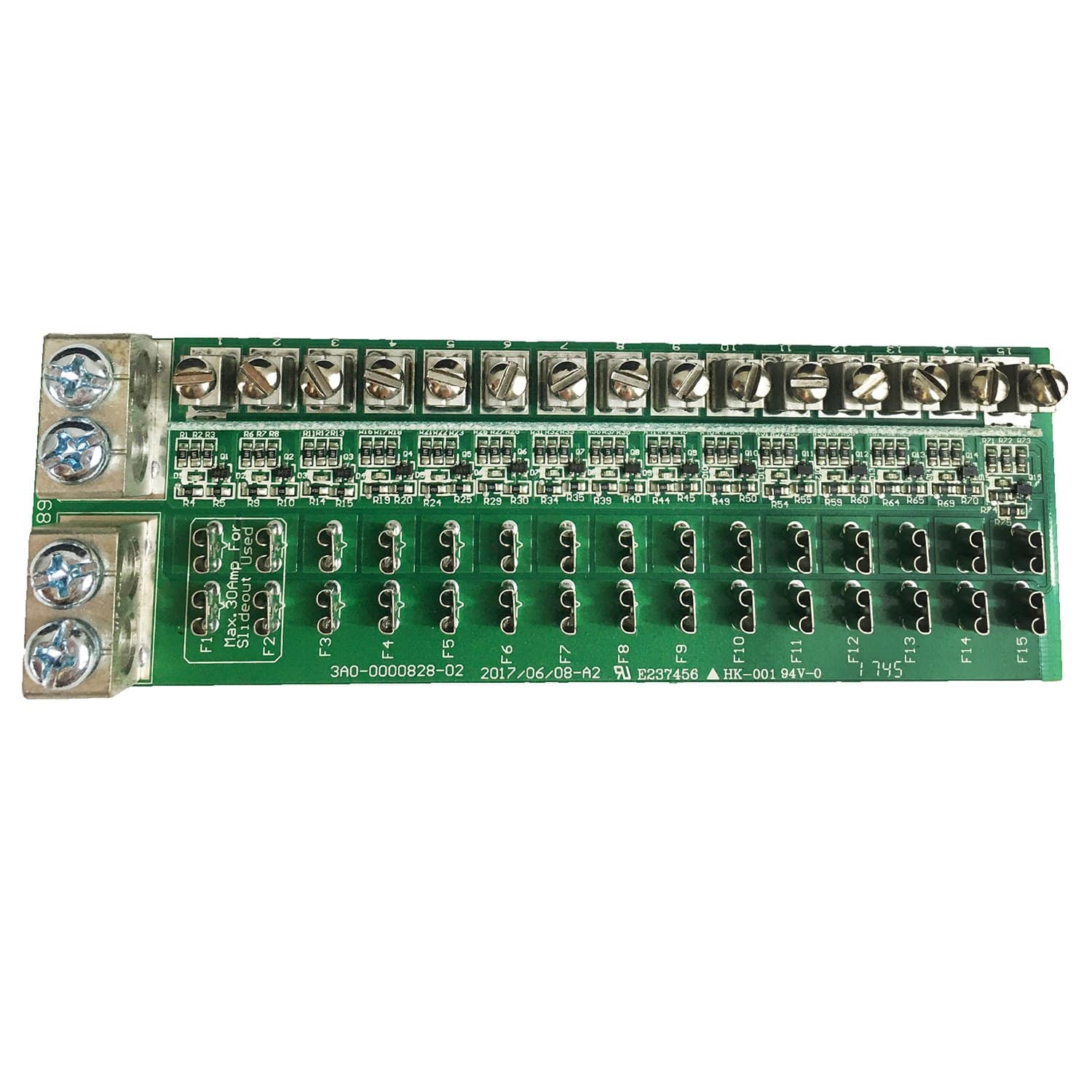 WFCO/Arterra 8930/50N-PCB 12V DC Fuse Panel