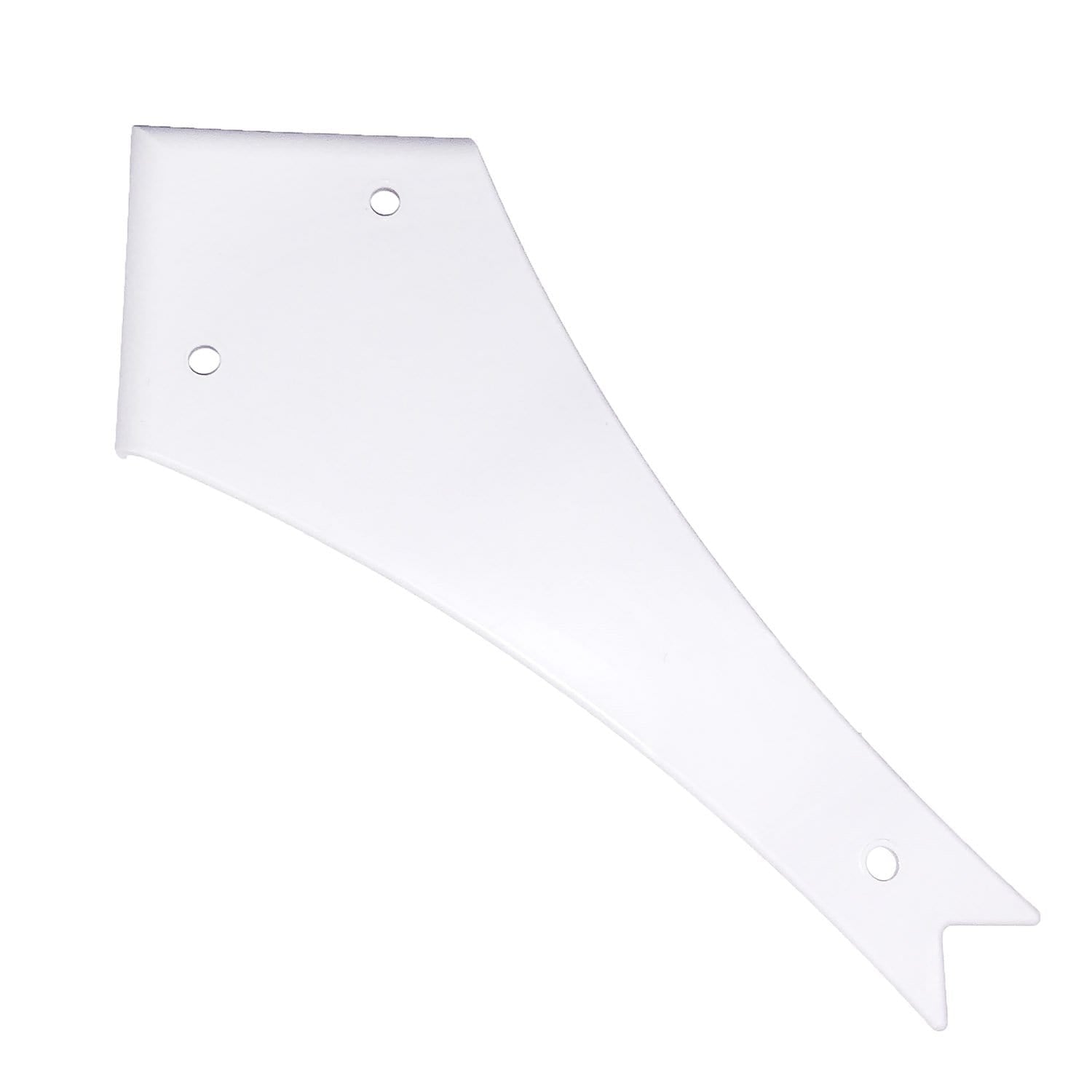 Thetford 94288 (601-022-94288) B&B Molders 4-1/2" Curved Corner Slide-Out Extrusion Cover, White