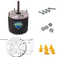 Packard 9724 1/6 - 1/4 HP Century Multi-Fit Motor 5" Diameter