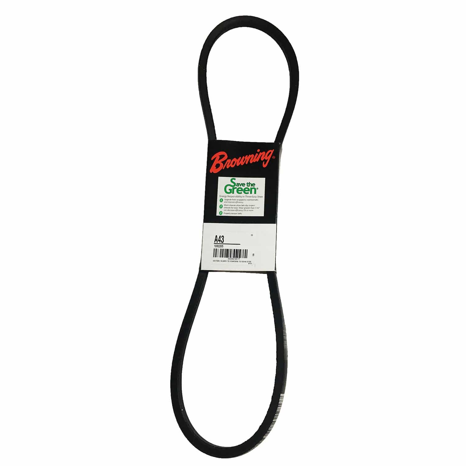 Packard A43 Browning Super Grip Classic A Section V Belt
