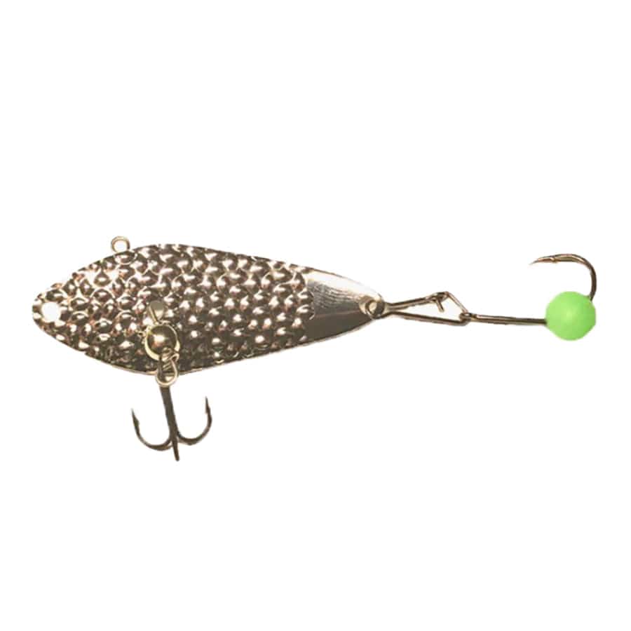 American Baitworks Freedom Hammered Minnow Spoon Fishing Hook 3/8oz