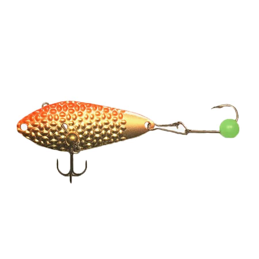 American Baitworks Freedom Hammered Minnow Spoon Fishing Hook 3/8oz