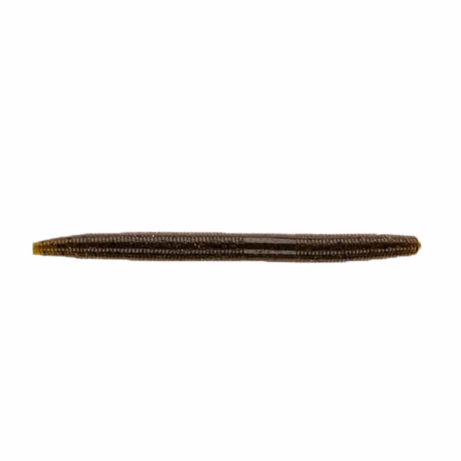 American Baitworks X32505 NetBait 5" Ion Baitfuel Worm Bait - Green Pumpkin