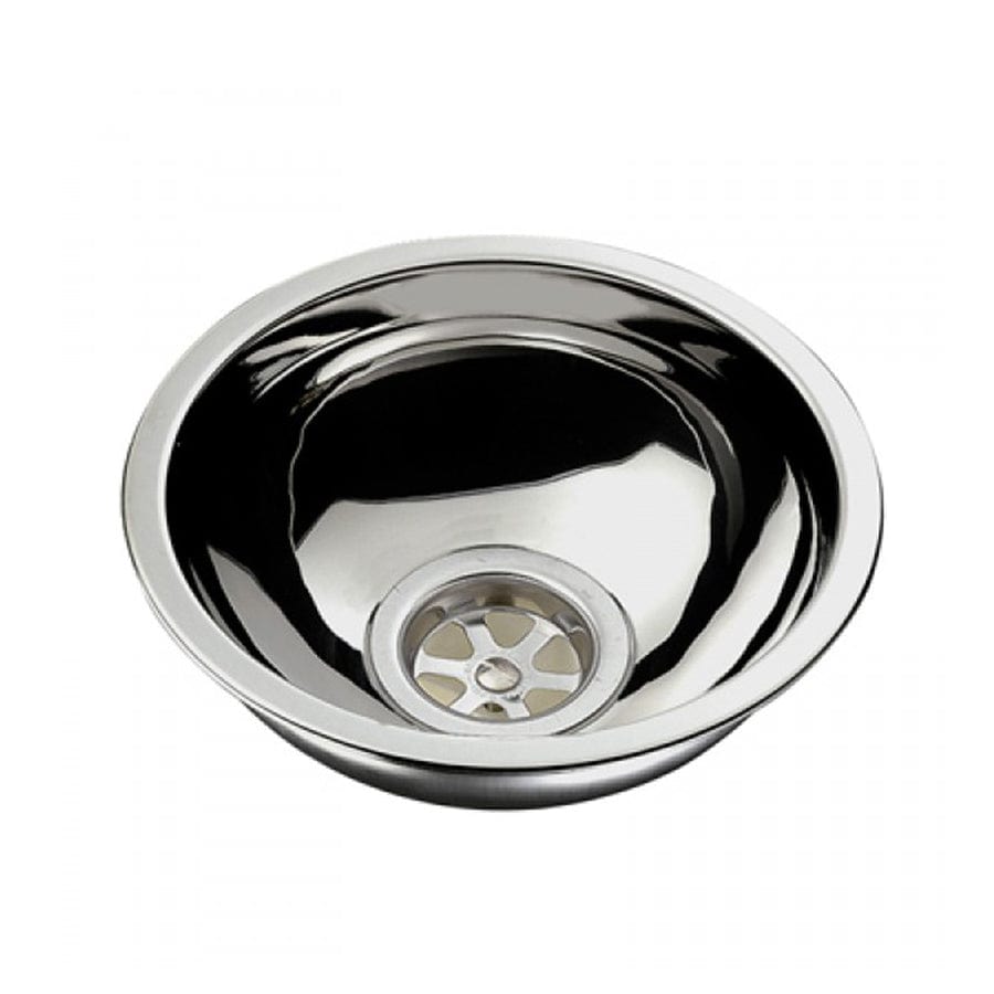 Ambassador Marine S24-1408-UM-R Half-sphere Stainless Steel Sink – Ultra Mirror Finish