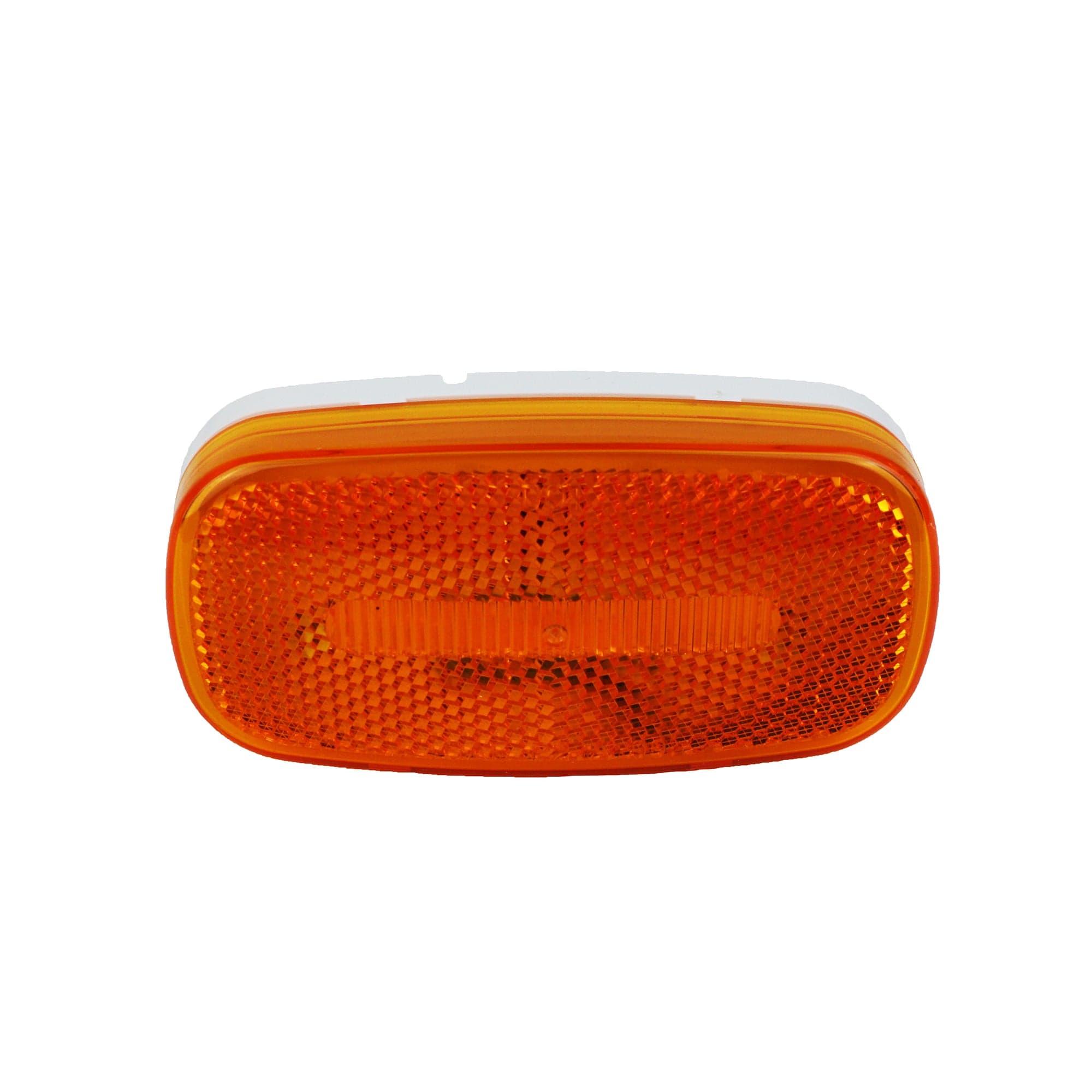 Anderson Marine / Peterson MFG V180A Oval LED Side Marker/Clearance Light W/ Reflex 4.13"x2.0" - Amber
