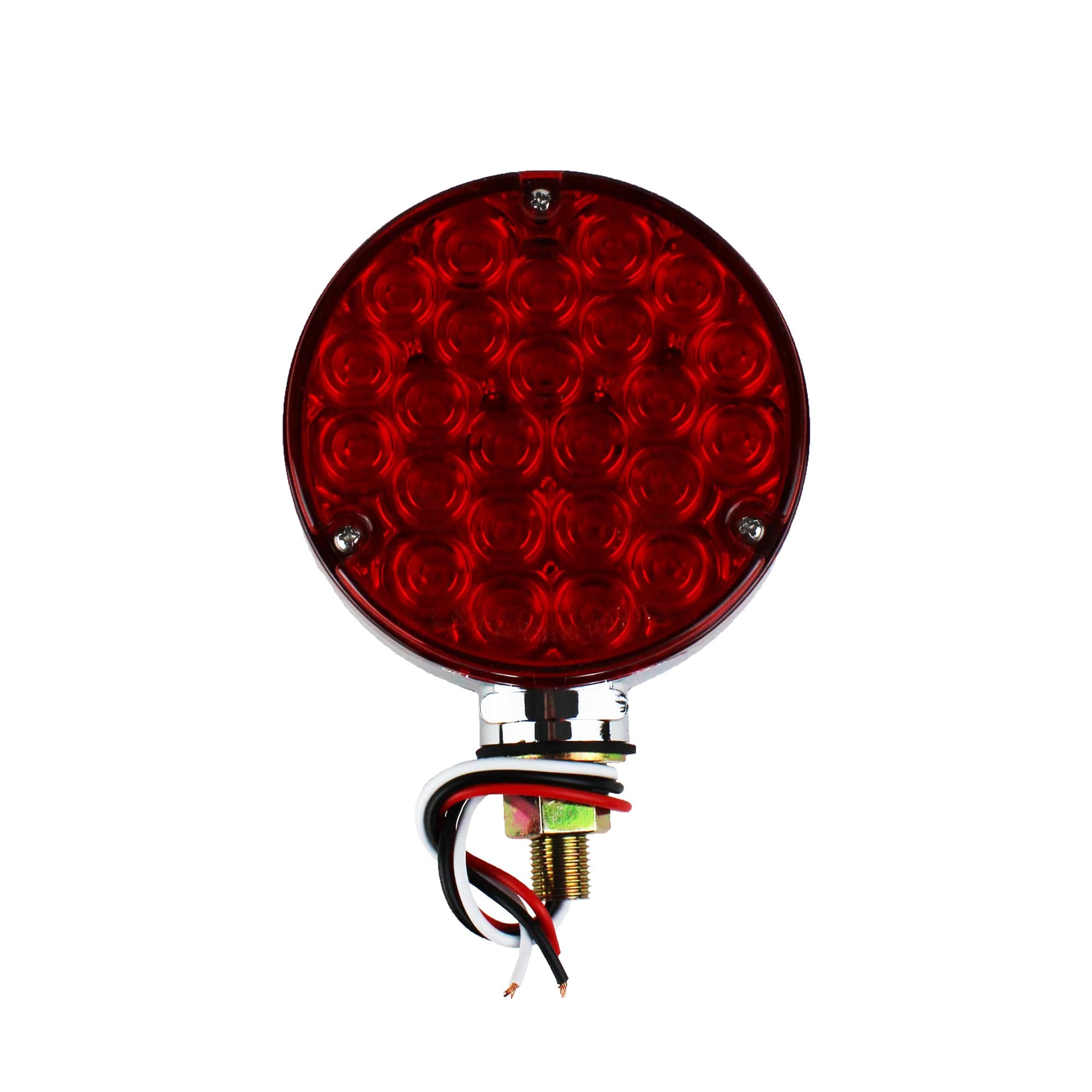 Anderson Marine / Peterson MFG V338-2 4.20" Round, Double-Face, Amber/Red LED Park/Turn Taillight